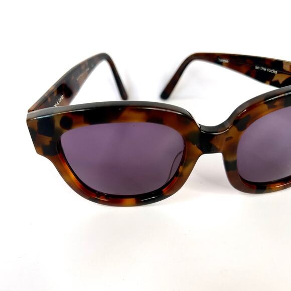 Ace & Tate Harper On the Rocks Round Tortoise Shell Sunglasses 54 21 145 - Picture 7 of 16